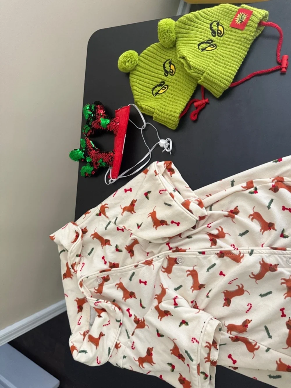 Christmas Dog Accessories Set